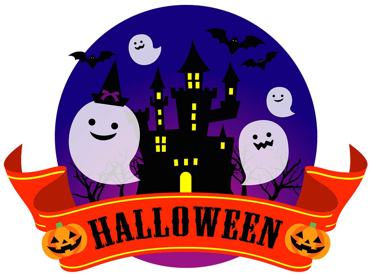 Haunted House clipart transparent background 4