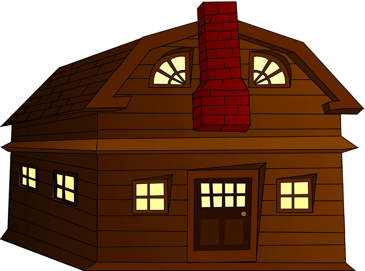 Haunted House clipart transparent background 7