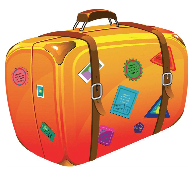 Suitcase clipart free image