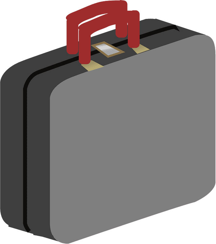 Suitcase clipart transparent 2