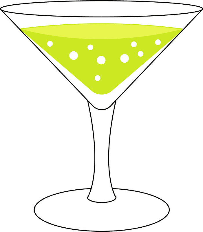 Cocktail clipart transparent background 3