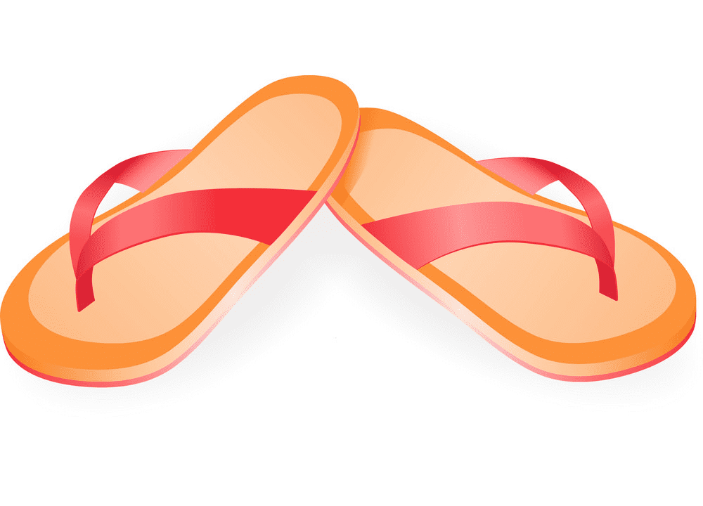 Flip Flops clipart free for kids
