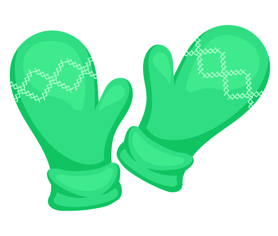 Free Mittens clipart for kid