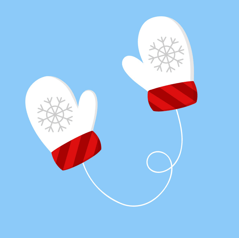 Free Mittens clipart image
