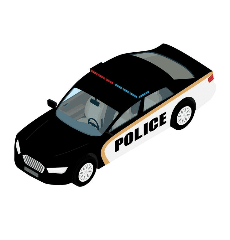 Free Police Car clipart png