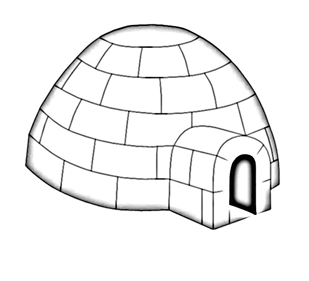 Igloo clipart png 1