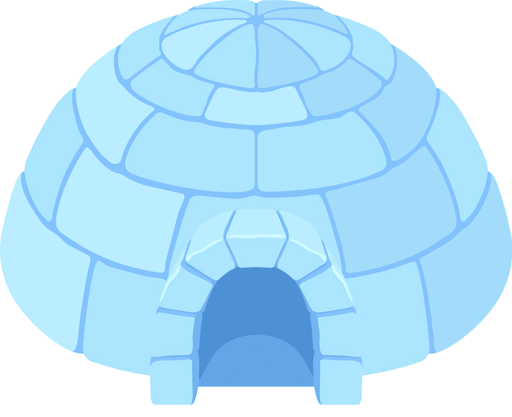 Igloo clipart png free