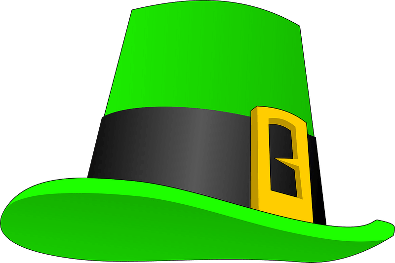 Leprechaun Hat clipart transparent free