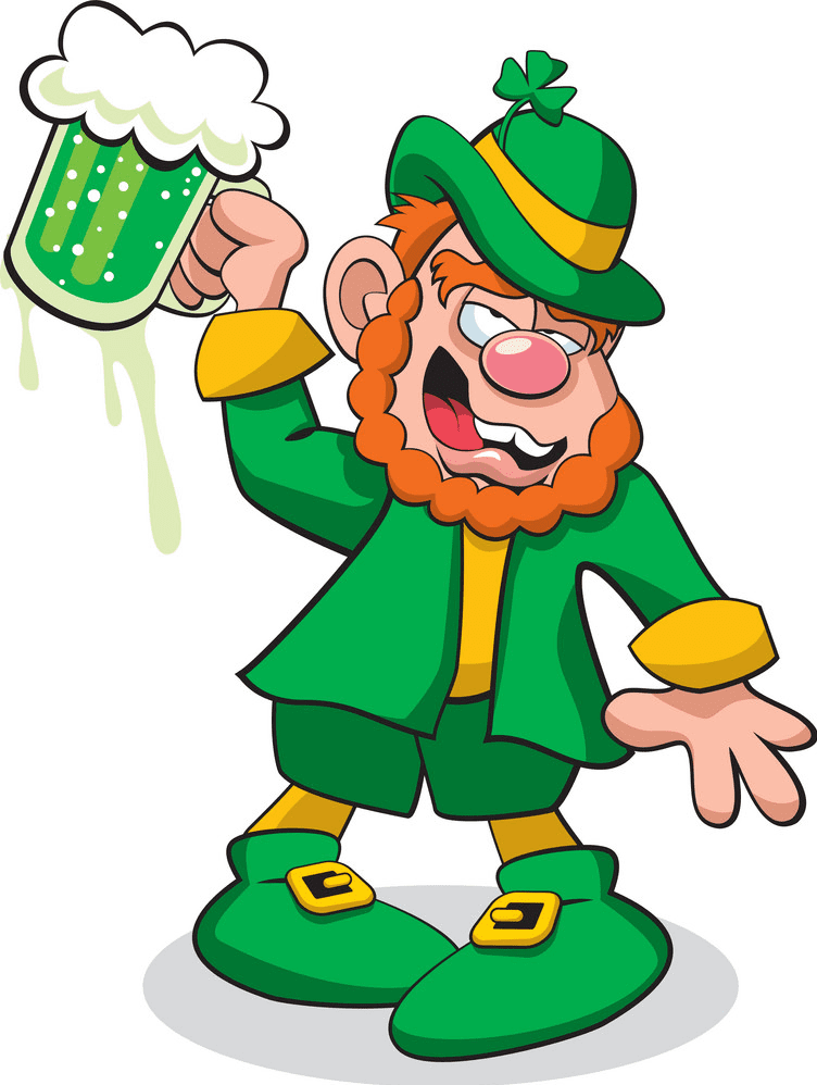Leprechaun clipart png for kid