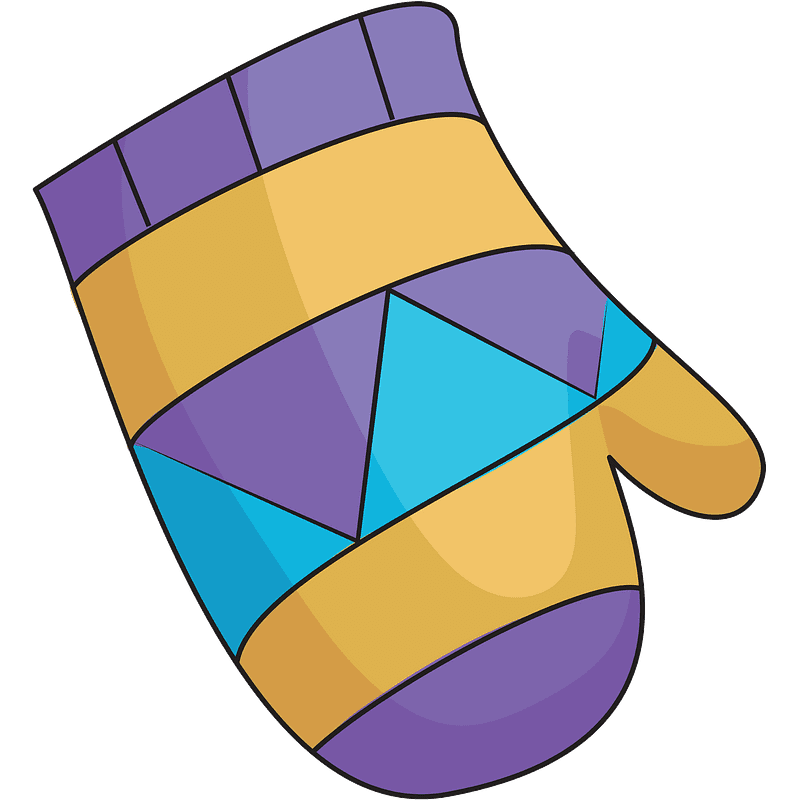 Mitten clipart transparent for free