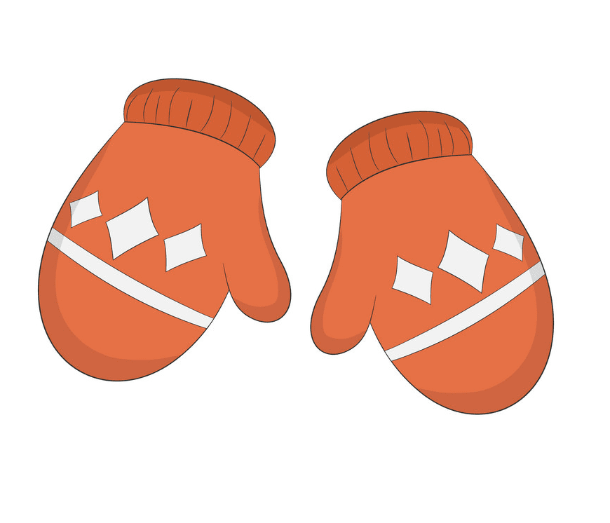 Mittens clipart image
