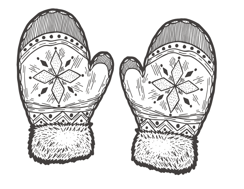 Mittens clipart png image