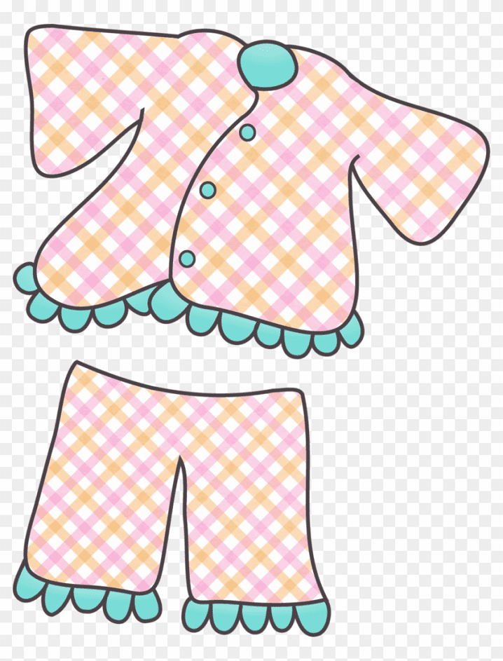 Pajamas clipart for girl