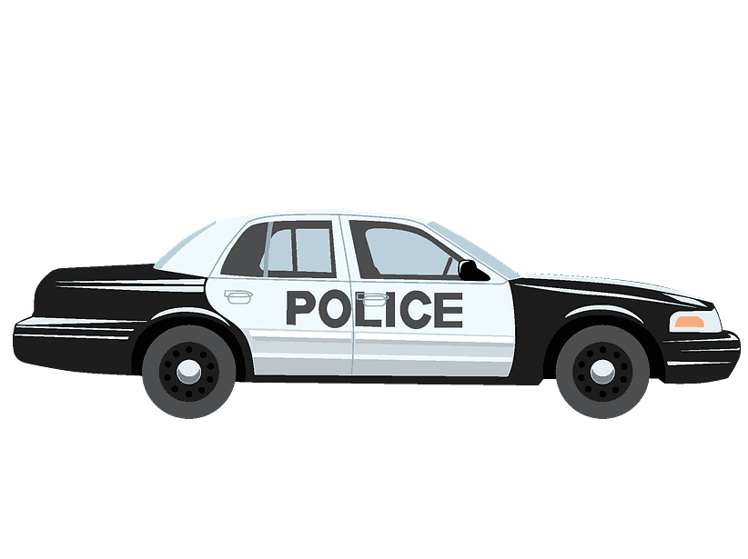 Police Car clipart for free