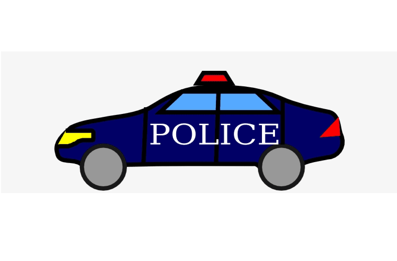 Police Car clipart free 2