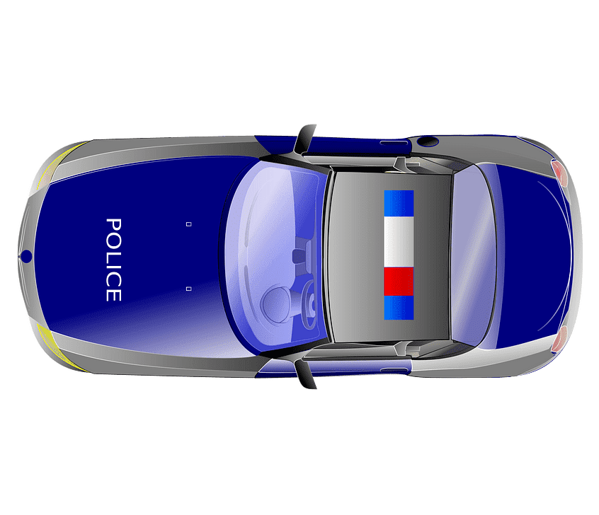 Police Car clipart free