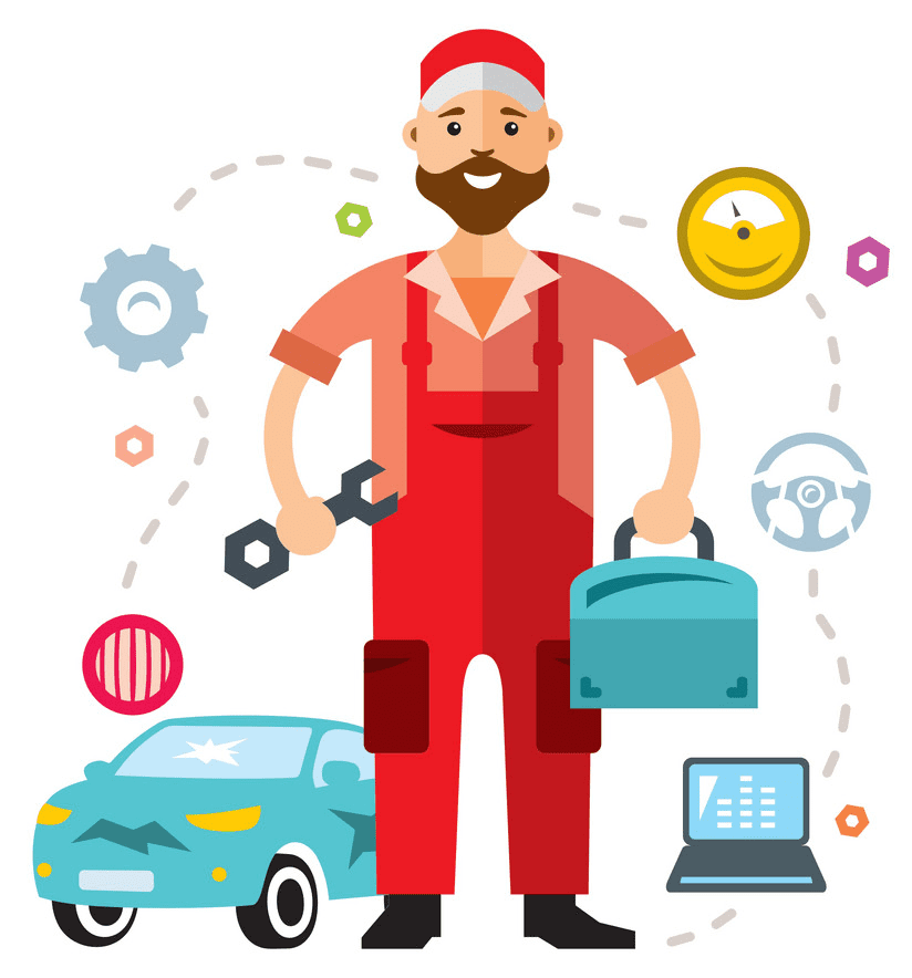 Auto Mechanic clipart for free