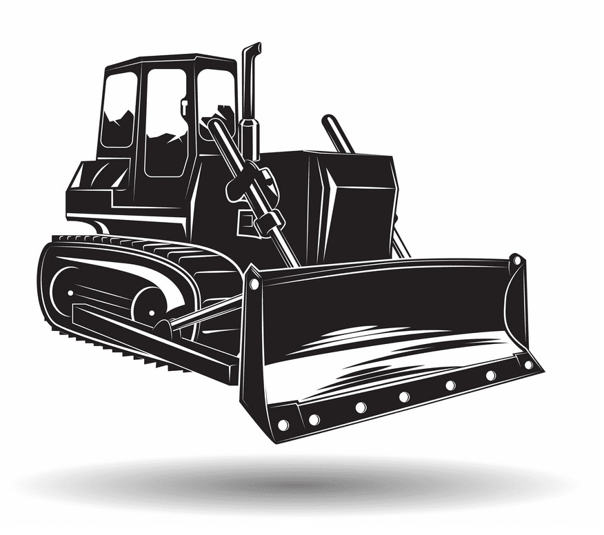 Bulldozer clipart free images