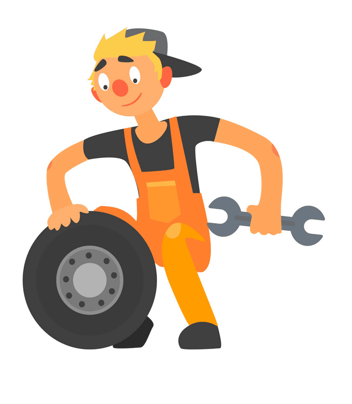 Car Mechanic clipart for free