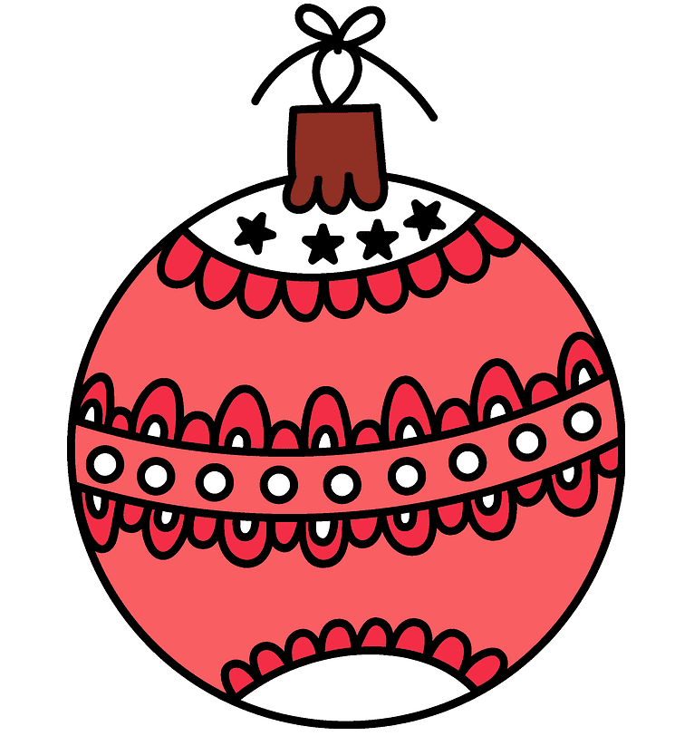 Christmas Ornament clipart free for kid