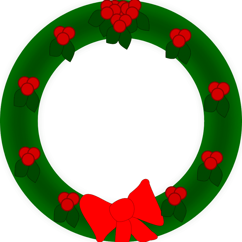 Christmas Wreath clipart 10