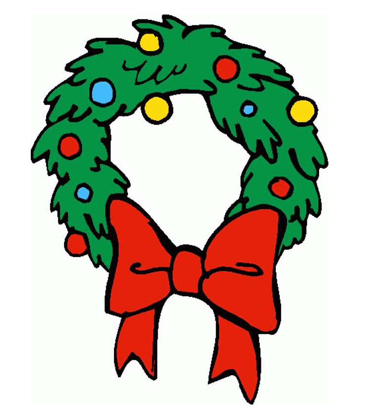 Christmas Wreath clipart free 1