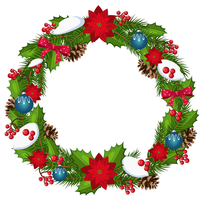 Christmas Wreath clipart png picture