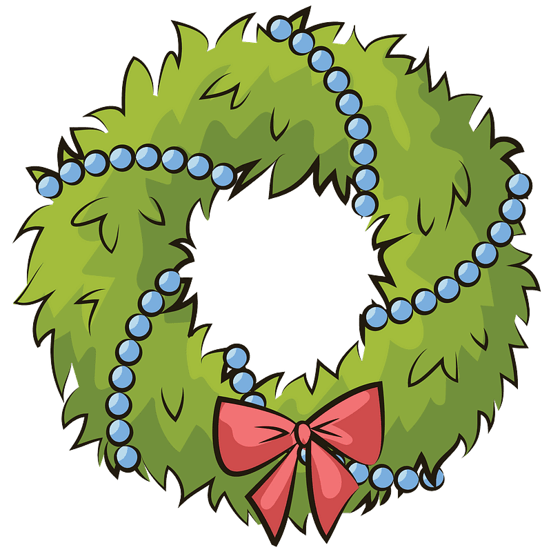 Christmas Wreath clipart transparent 2