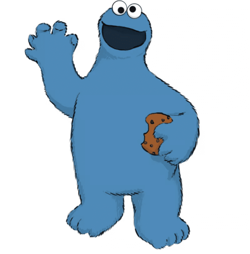 Cookie Monster clipart free for kid