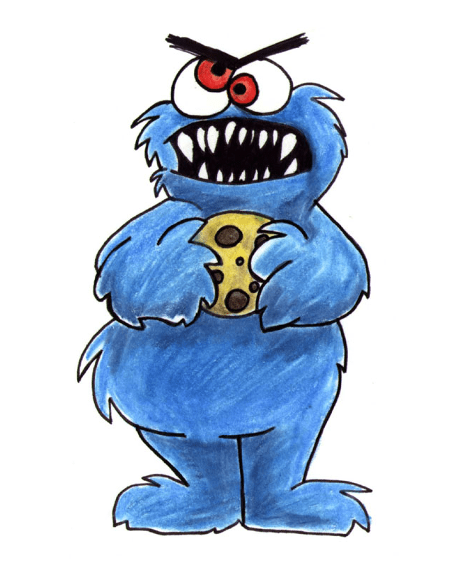 Cookie Monster clipart free picture