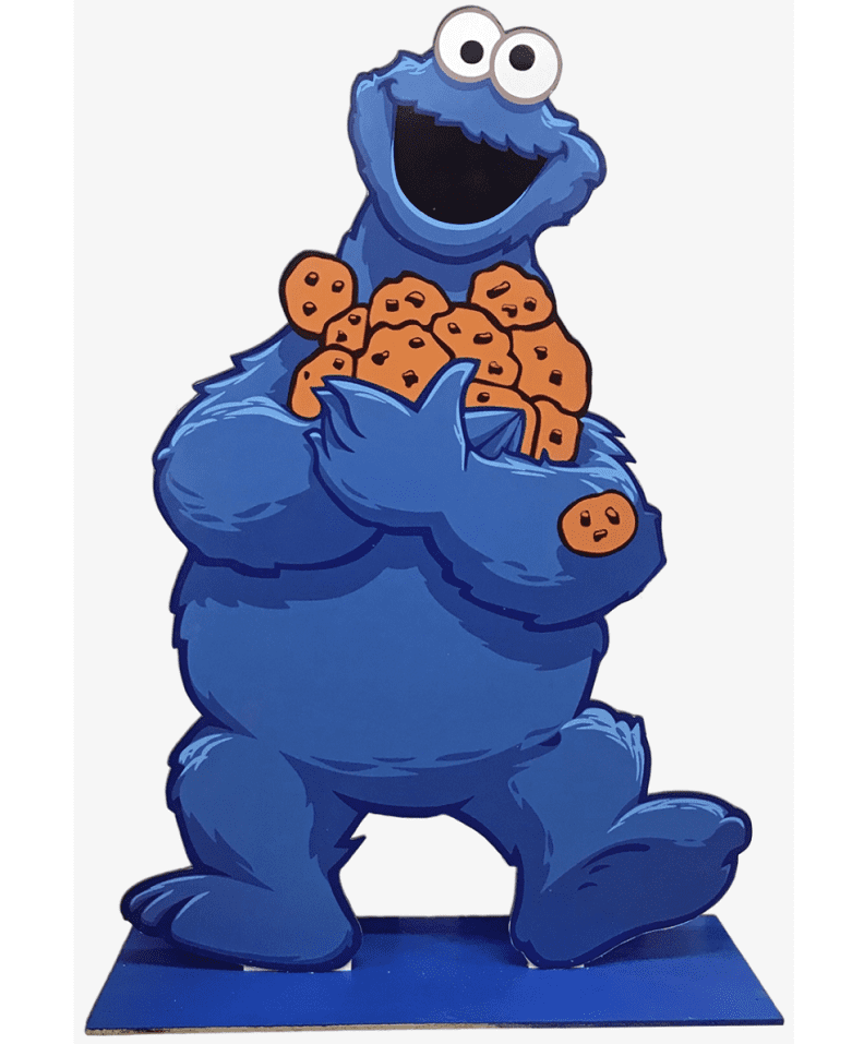 Cookie Monster clipart png for kids