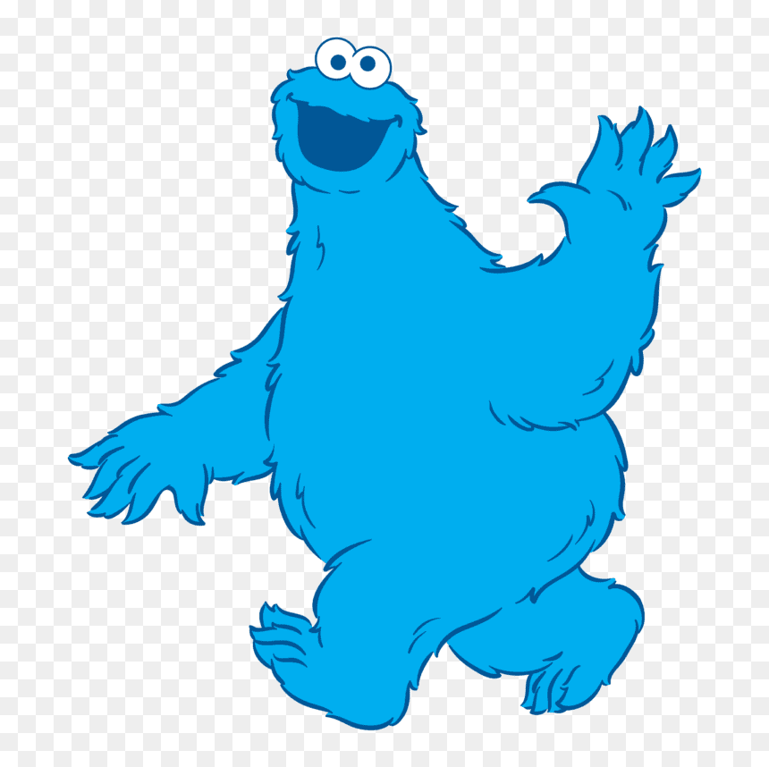 Cookie Monster clipart png picture