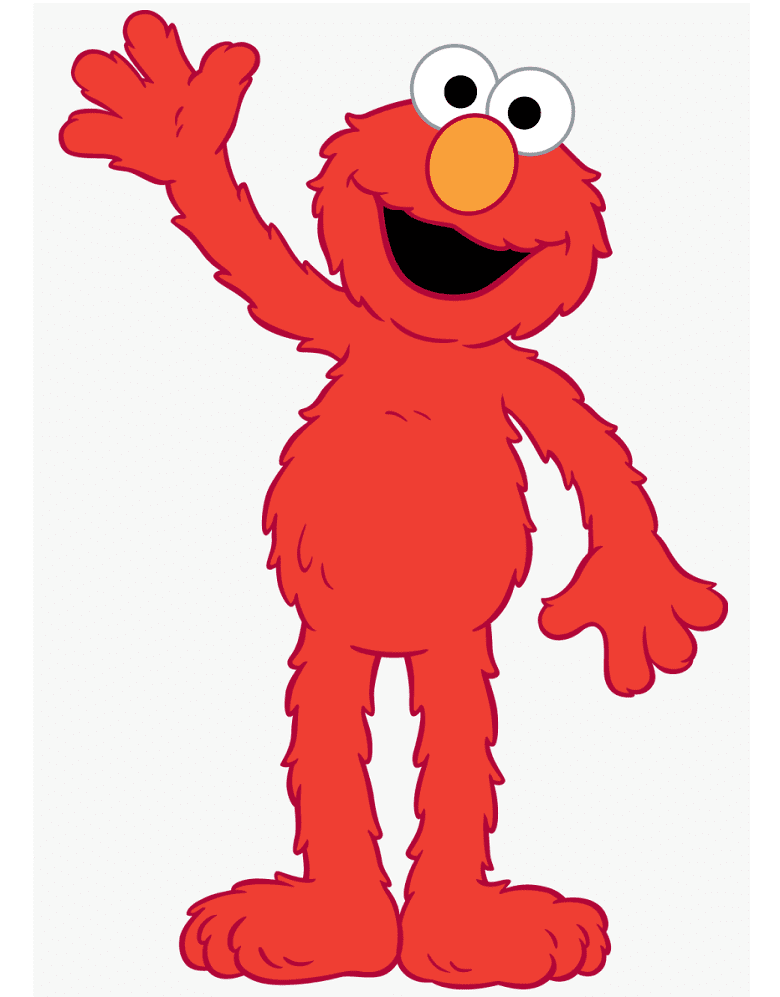Elmo clipart png for kids