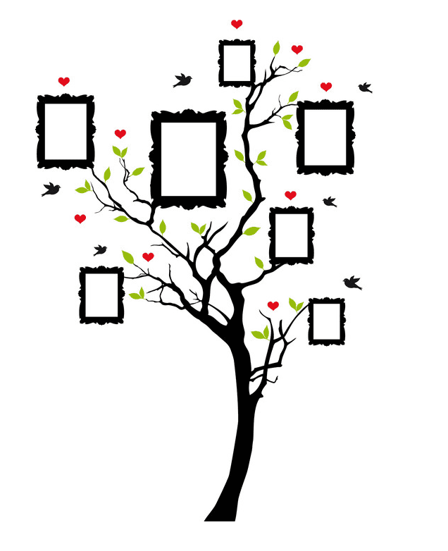 Family Tree clipart png for kids