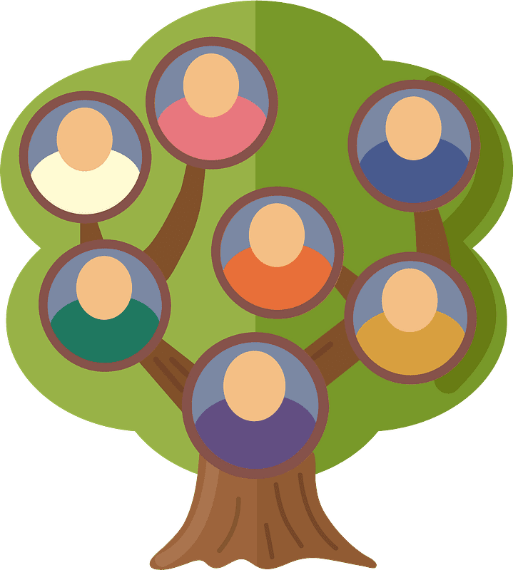 Family Tree clipart transparent png