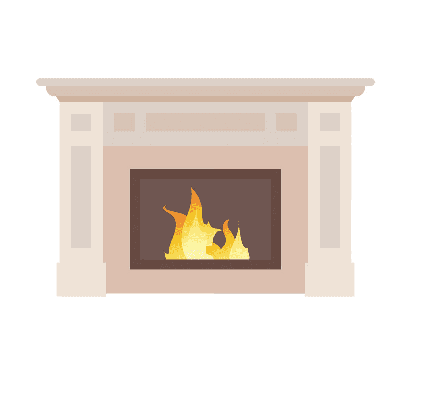 Fireplace clipart png download