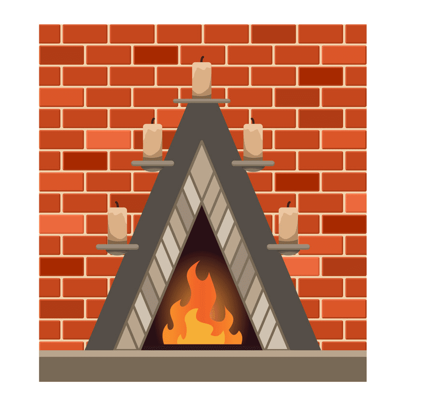 Fireplace clipart png image