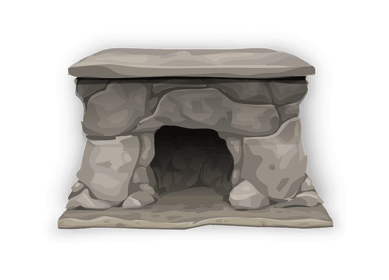 Fireplace clipart transparent background 5