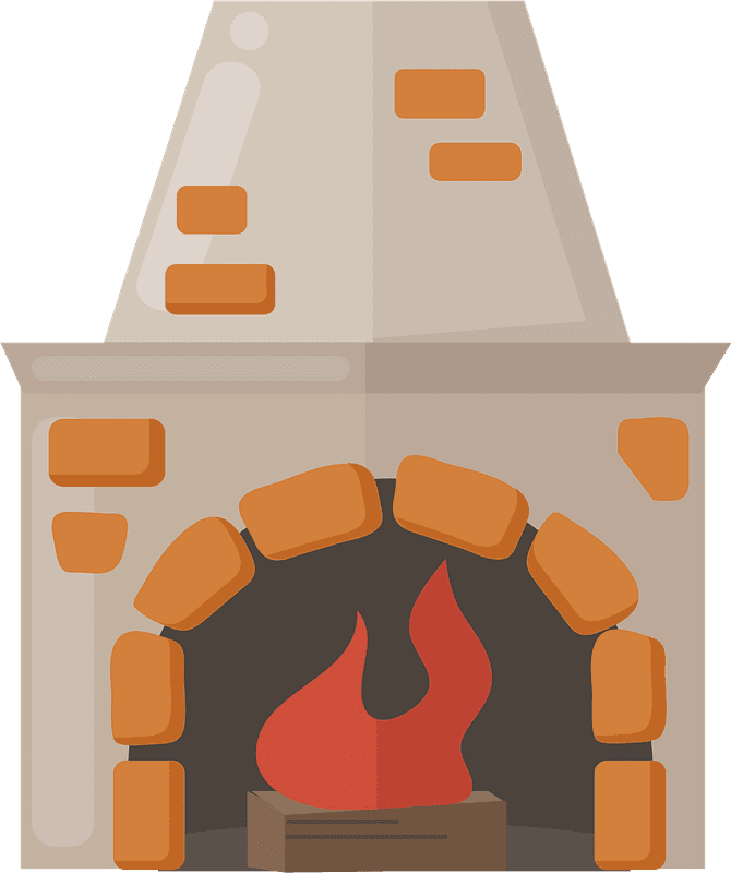 Fireplace clipart transparent picture