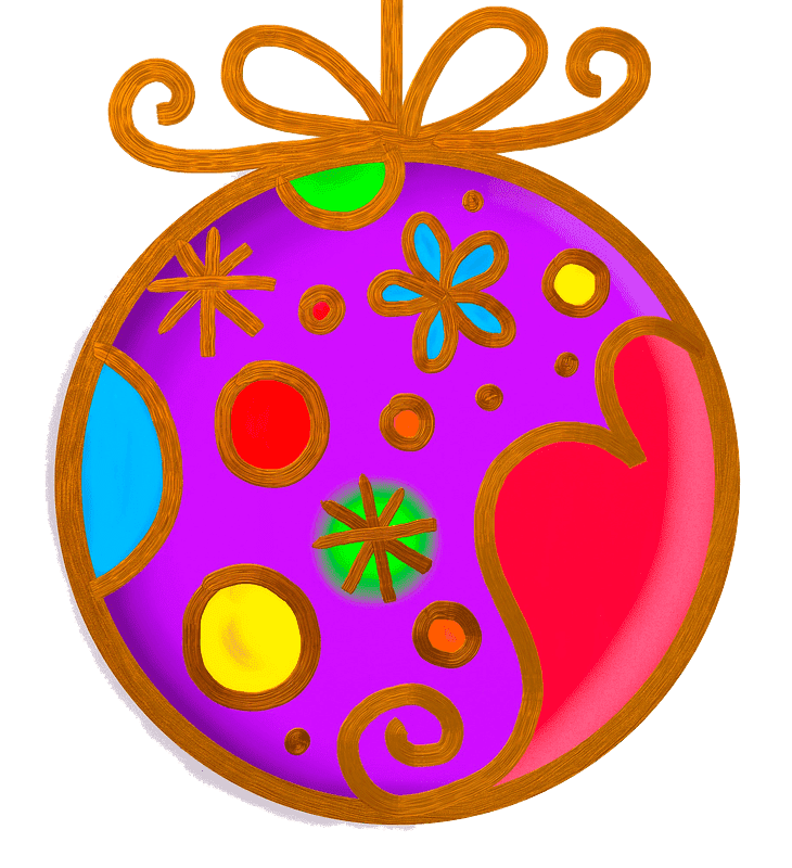 Free Christmas Ornament clipart for kids