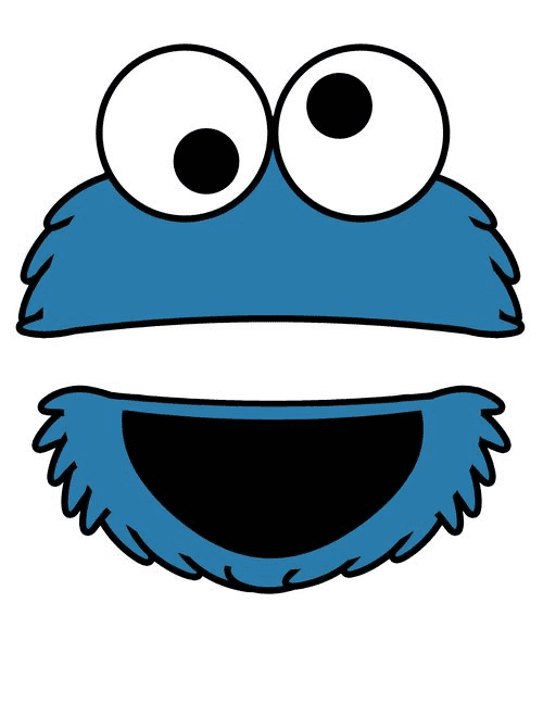 Free Cookie Monster clipart for kids