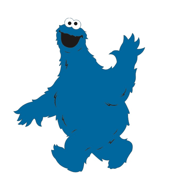 Free Cookie Monster clipart image