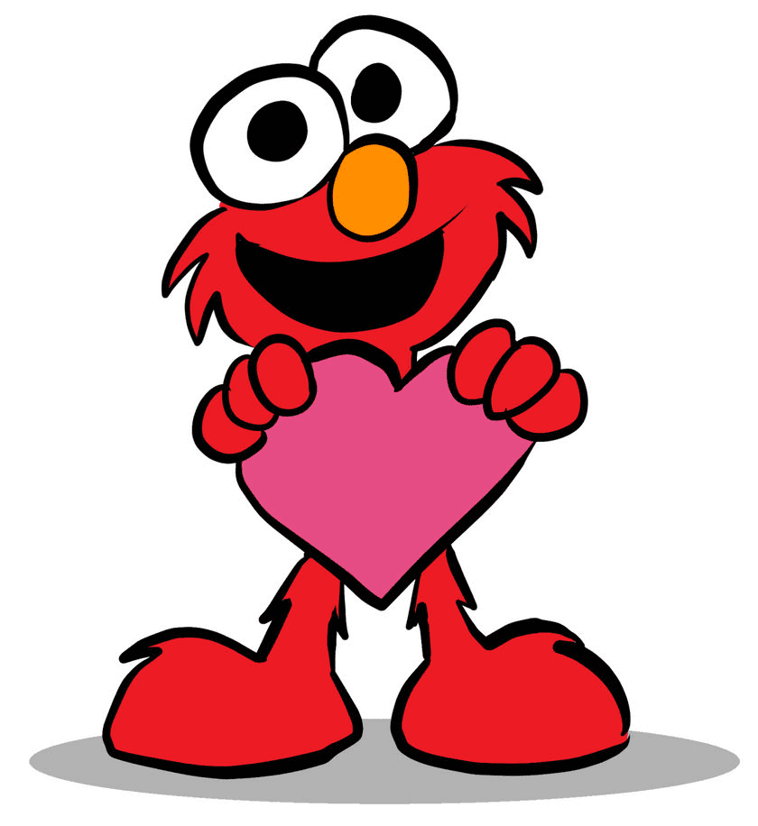Free Elmo clipart images