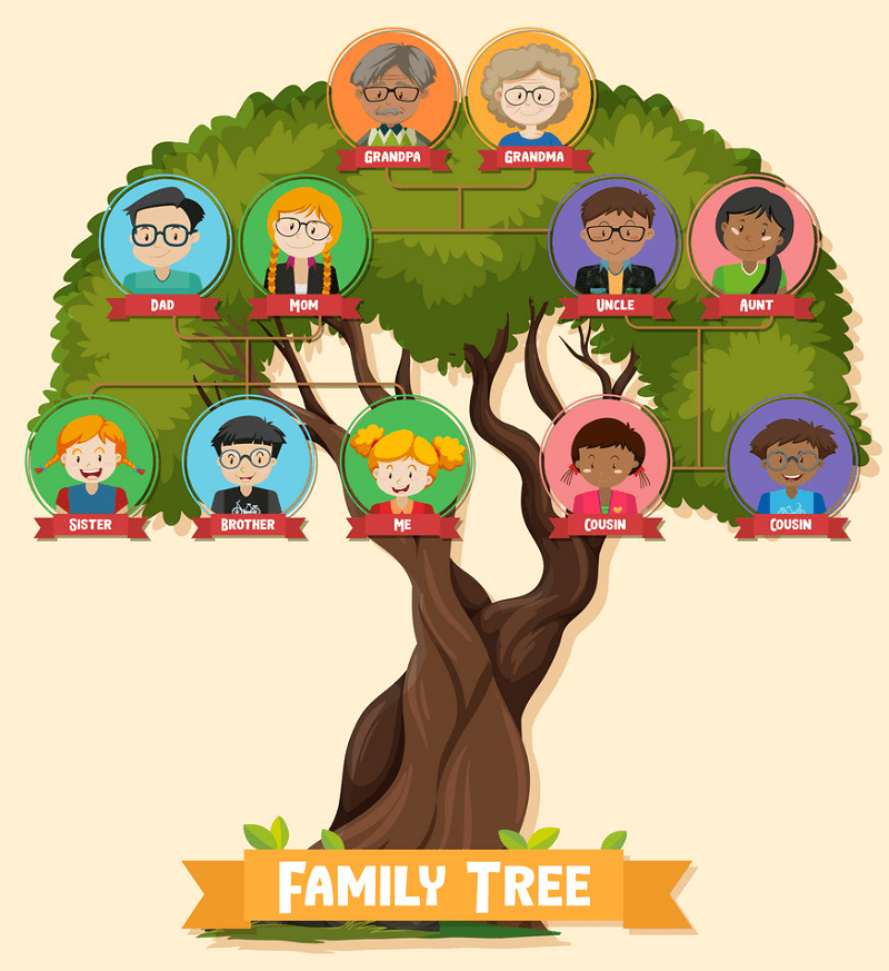 Free Family Tree clipart image