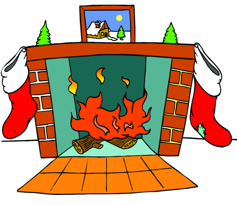 Free Fireplace clipart image