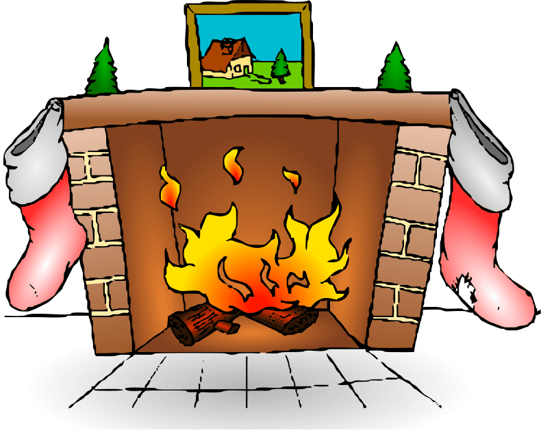 Free Fireplace clipart images