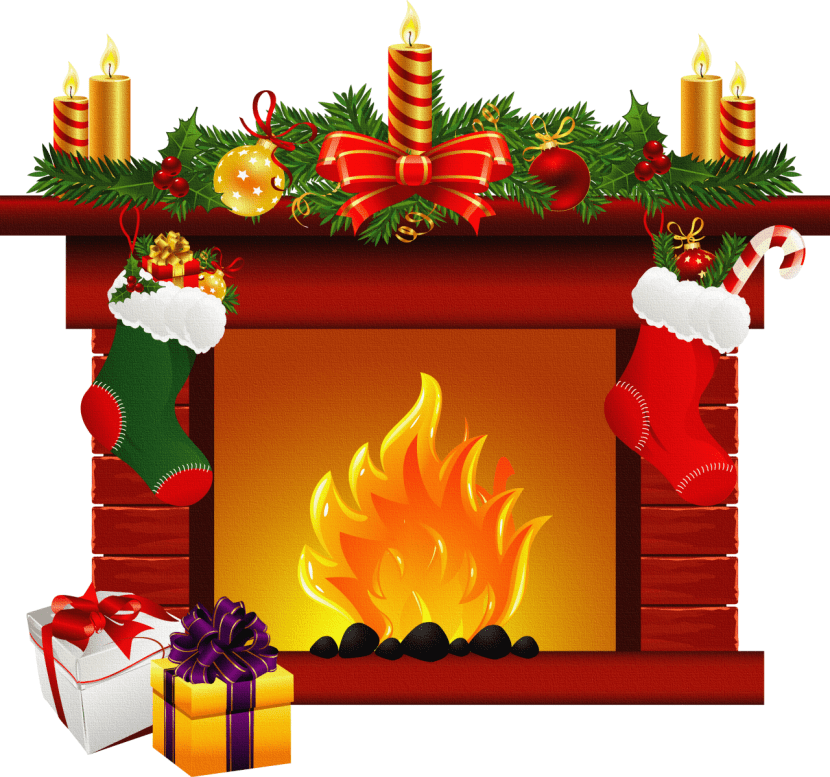 Free Fireplace clipart picture
