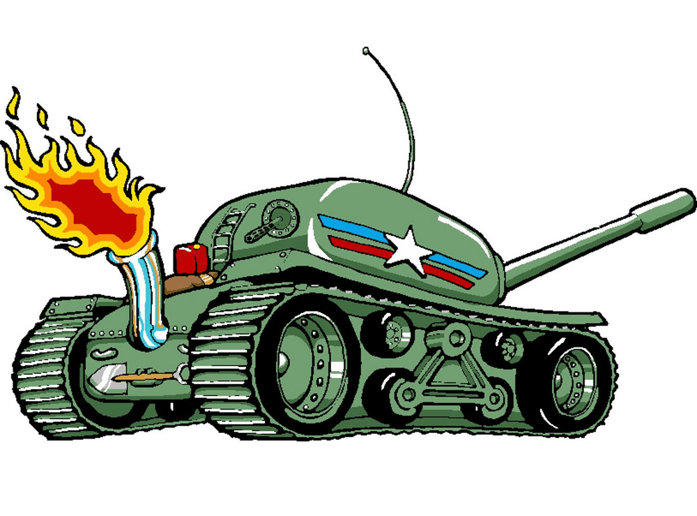 Free Tank clipart for kid