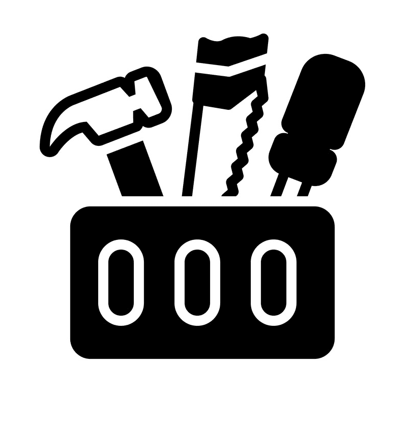 Free Toolbox clipart image