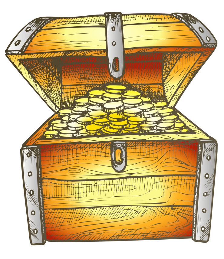 Free Treasure Chest clipart png